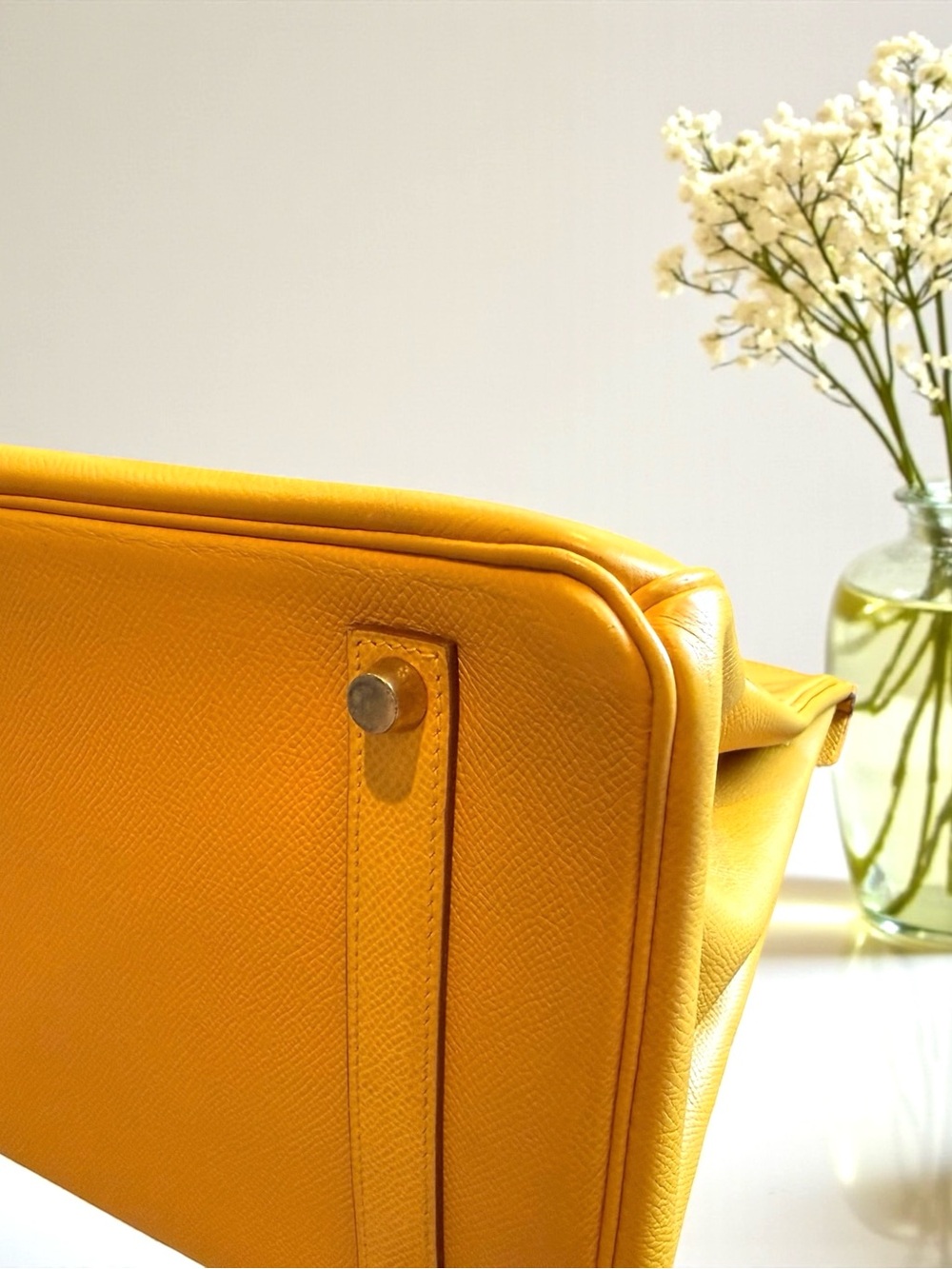 Hermès Birkin 35 — Yellow Epsom GHW | 2017 | Good Condition - Picture 11 of 16